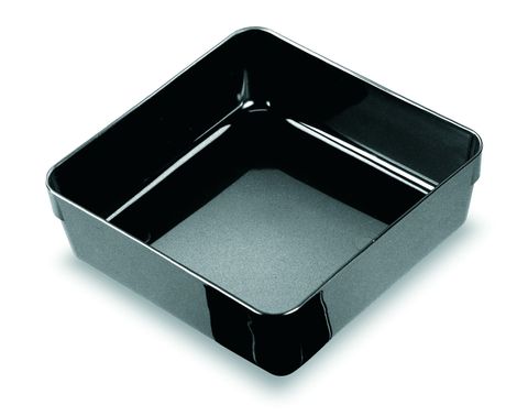 Deli Display Tray 240x240x75mm Black