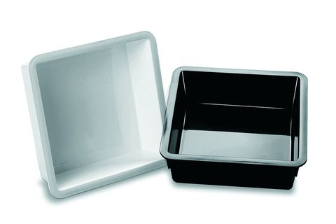 Deli Display Tray 245x245x78mm Black