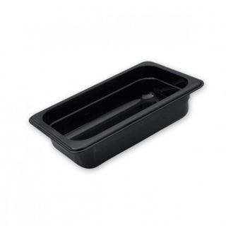 PC Pan 1/4 Size 100mm  Black
