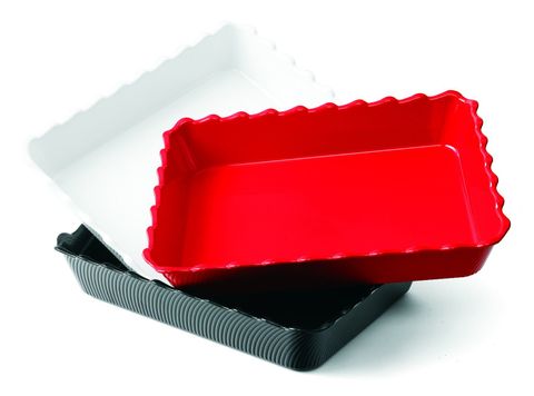 Scallop Tray 410x310x75mm White