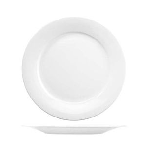 Wide Rim Round Plate 228mm "MENU" ART de CUISINE