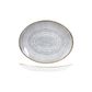 Oval Coupe Plate 270x229mm CHURCHILL "Studio" Stone Grey