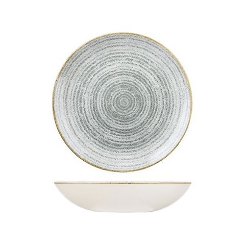Round Coupe Bowl 248mm/1136ml CHURCHILL "Studio" Stone Grey