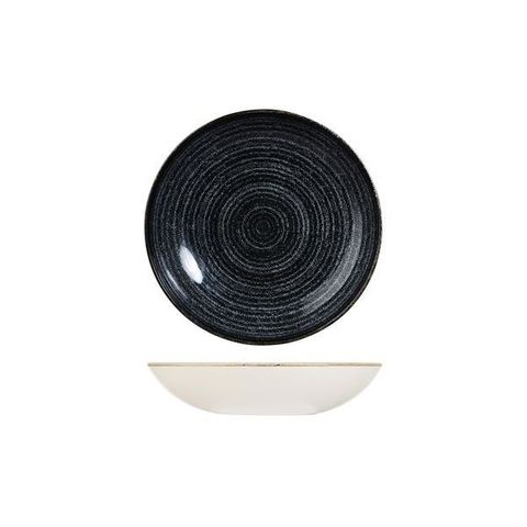 Round Coupe Bowl 182mm/426ml CHURCHILL "Studio" Charcoal