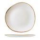 Organic Round Plate 286mm CHURCHILL "Trace" Barley White