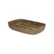 ARTISTICA Rectangular Dish 170x105x40mm Reactive Brown