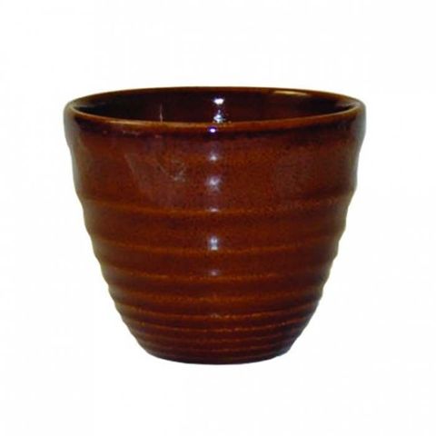 Ripple Chip Mug 280ml CHURCHILL "Bit on the Side" Cinnamon