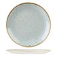 Round Coupe Plate 288mm CHURCHILL "Stonecast" Duck Egg