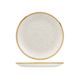 Round Coupe Plate 217mm CHURCHILL "Stonecast" Barley White