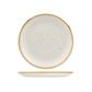 Round Coupe Plate 217mm CHURCHILL "Stonecast" Barley White