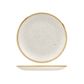 Round Coupe Plate 217mm CHURCHILL "Stonecast" Barley White