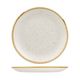 Round Coupe Plate 260mm CHURCHILL "Stonecast" Barley White
