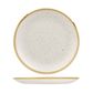 Round Coupe Plate 260mm CHURCHILL "Stonecast" Barley White
