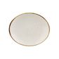 Oval Plate 192mm CHURCHILL "Stonecast" Barley White