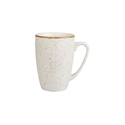 Mug 80x110mm 340ml CHURCHILL "Stonecast" Barley White