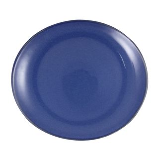 ARTISTICA Oval Plate 210x190mm Reactive Blue