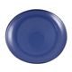 ARTISTICA Oval Plate 210x190mm Reactive Blue