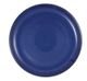 ARTISTICA Round Plate 220mm Rolled Edge Reactive Blue