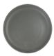 ARTISTICA Round Plate 220mm Rolled Edge Slate