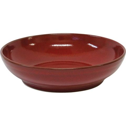 ARTISTICA Round Bowl Flared 230x55mm Reactive Red