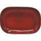 ARTISTICA Rectangular Plate Coupe 240x160x25mm Reactive Red