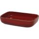 ARTISTICA Rectangular Dish 170x105x40mm Reactive Red
