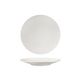 Round Coupe Plate 205mm LUZERNE ZEN White Swirl