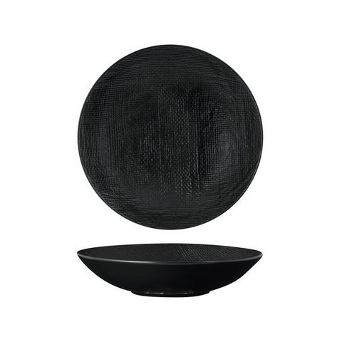 Round Share Bowl 230mm/1100ml LUZERNE LINEN Black