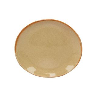 ARTISTICA Oval Plate 250x220mm Flame