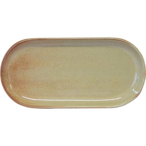 ARTISTICA Oval Plate Coupe 300x140mm Flame