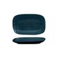 Oblong Plate 265x165mm LUZERNE LINEN Navy Blue