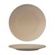 Round Coupe Plate - Ribbed 265mm ZUMA Sand