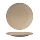 Round Coupe Plate - Ribbed 265mm ZUMA Sand