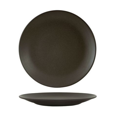 Round Coupe Plate 260mm ZUMA Charcoal