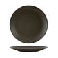 Round Coupe Plate 230mm ZUMA Charcoal