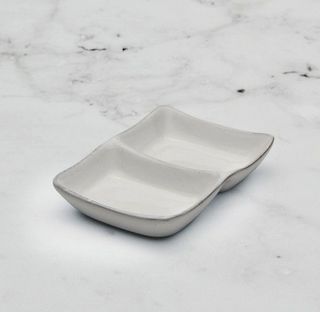 Sauce Dish with 2 Compartments LUMAS