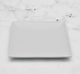 Square Plate 185x185mm LUMAS White