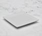 Square Plate 185x185mm LUMAS White