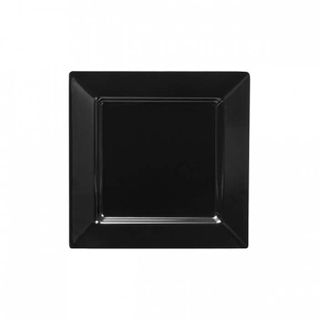 Melamine Square Platter 400x400mm RYNER Black