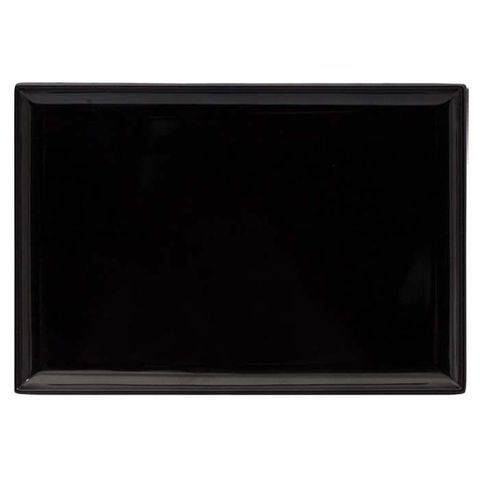 Melamine Rectangular Platter 350x240mm RYNER Black