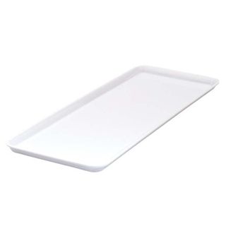 Melamine Sandwich Plate 390x150mm RYNER White