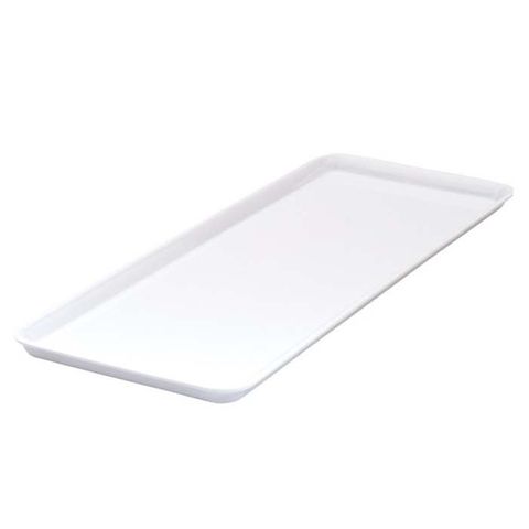 Melamine Sandwich Plate 390x150mm RYNER White