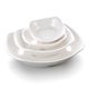 5.5'' Melamine Small Dish 13.5x13.5x3cm White