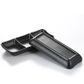 7.6'' Melamine Sauce Dish with 3 Compartments 19.4x8.4x2.9cm Matt Black