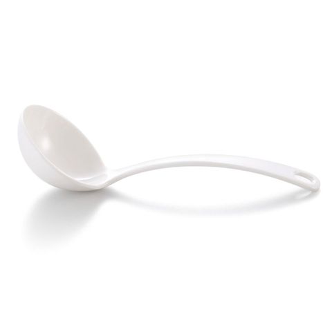 10'' Melamine Big Soup Spoon 27x7.5cm White