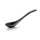 3'' Melamine Spoon 8x4.8cm Matt Black