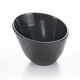 Melamine Sloping Dish 14x10.5x9cm Matt Black