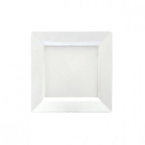 Melamine Square Platter 255x255mm RYNER White