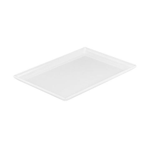Melamine Rectangular Platter 300x220mm RYNER White