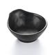 4.5" Melamine Bowl Matt Black